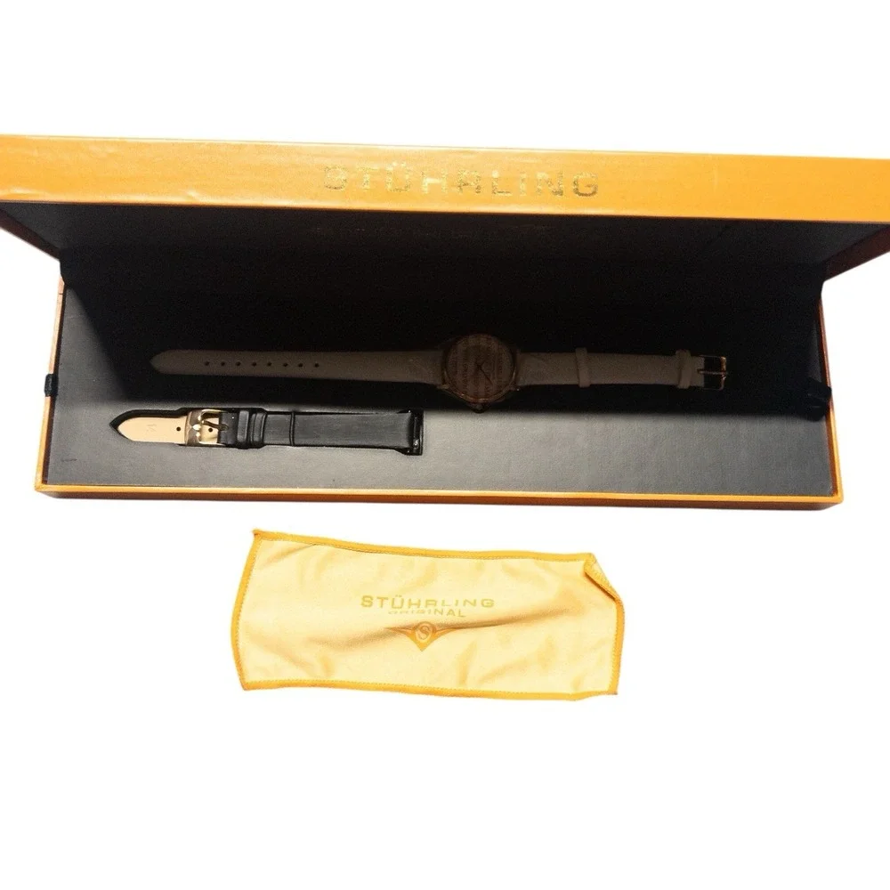 NIB Stuhrling Original Womens Watch 30mm‎ Water Resistant Casual Wrist Watch